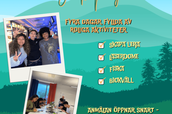 Yellow and Green Playful Kids Summer Camp Activity Flyer