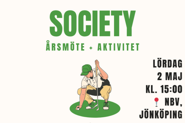 Green and White Retro Ilustration Golf Tournament Instagram Post